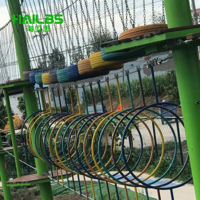 China Forest Adventure Outdoor Park Amusement Park Adventure Race of Steel and Wooden Parts for sale