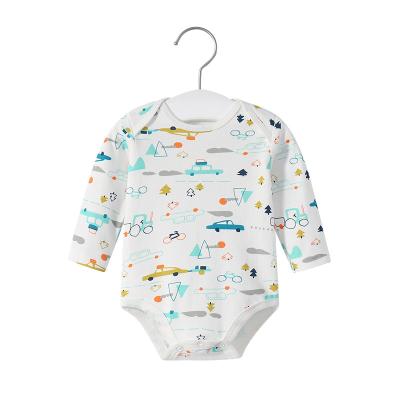 China Popular Wholesale Bubble Rompers Cotton Baby Overalls Newborn Baby T-shirt Rompers for sale