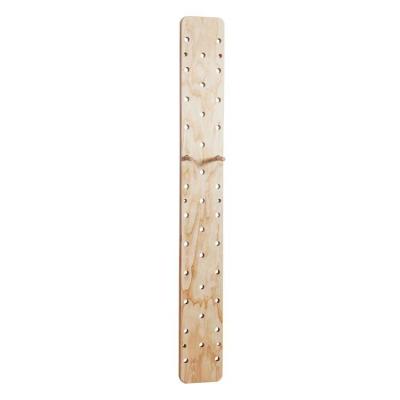 China Wooden Gym Equipment Wooden Peg Board Fitness Strength Workout Climbing for sale