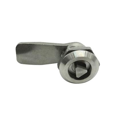 China Interior stainless steel triangle lock cylinder drawer knob cam lock AISI304/316 stainless steel (or customed) for sale