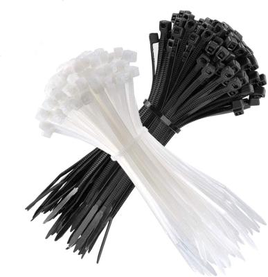 China Hot Selling Acid Resistant Cable Ties 4*200 Mm Flexible Cable Wire Zip Ties for sale