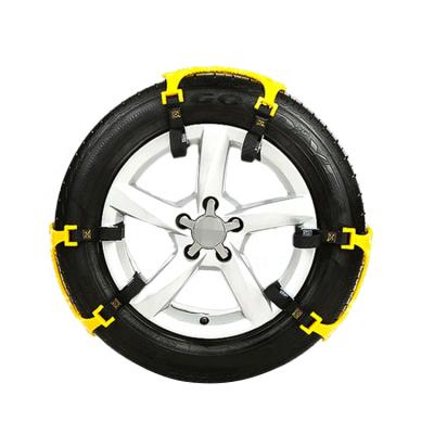 China Unique Design Hot Selling High Tension PP Non-Skid Winter Tape Wheels Snow Chains Car Anti-Skid Chains for sale