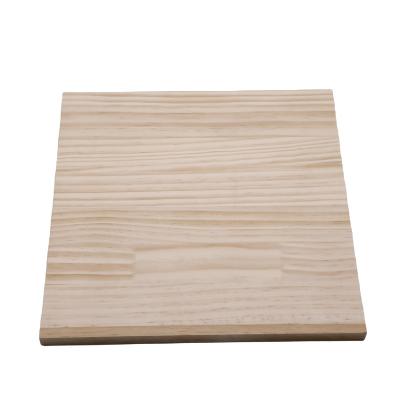 China Modern radiation Pine solid laminated panel in edge glued panel or finger Joint laminated board for sale