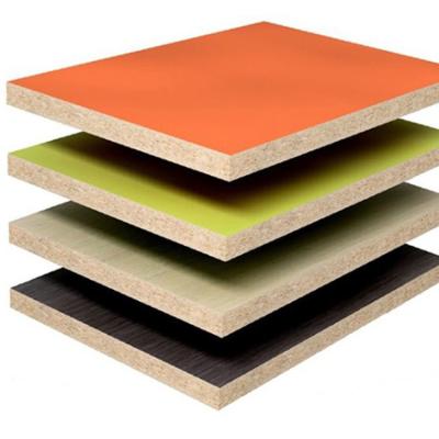 China Moisture-Proof 1220*2440* 12mm 15mm 18mm Waterproof Melamine Boards MDF Plywood Particle Board Chipboard Faced with Melamine for sale