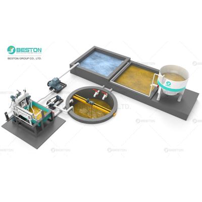 China Industry Beston Group Small Egg Paper Wrapping Paper Tray Making Factory Egg Carton Tray Making Machine with Installation and Spare Part for sale