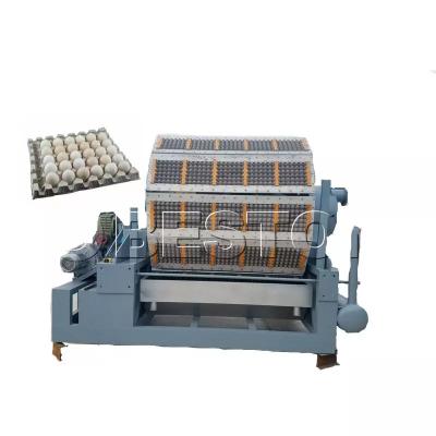 China Industry Beston Group Pulp Equipment BTF1-4 1200-1500pcs/h Paper Wrapping Molding Paper Egg Tray Making Machine for sale