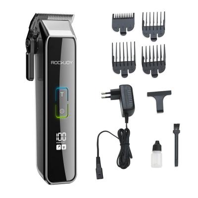 China Commercial professional all alloy cordless salon metal hair clipper electric Barber Salon Hair Clipper New minimalist design good price for sale