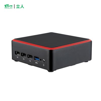 China For Business Realan V8 Quad Core NUC Mini PC With Intel J1900 4 USB Integrated Graphics Card for sale