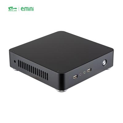 China For Cheap Portable Mini PC x86 Aluminum Frame Business Desktop PC Quiet Desktop Computer for sale