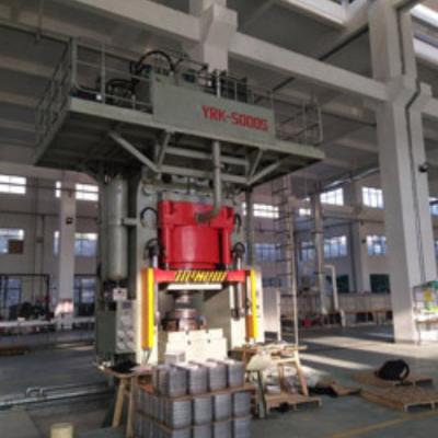 中国 Hydraulic Press With Double Bottom And Simulated Die-casting Formed Steel Wire Winding On The Fuel Tank 販売のため