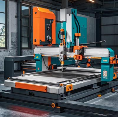 China Leverancier van CNC-lasersnijmachine voor nieuwe geautomatiseerde productielijnen voor metalen wasbakken Te koop