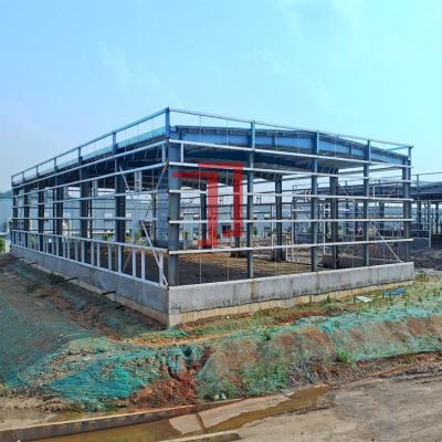 China Taller de estructuras industriales de acero ligero, Taller de edificios prefabricados de metal en venta