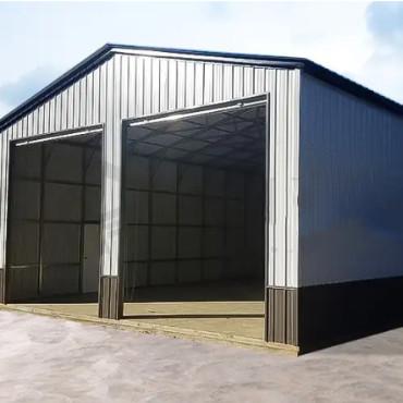 China Industrial Steel Frame Workshop Building Lightweight Strong Steel Structures for sale