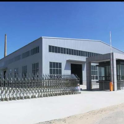 China High Rigidity Steel Structure Workshop , Multi Storey Building Construction for sale