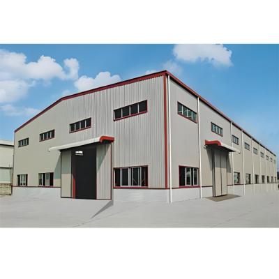 China Pre Engineering Steel Structure Workshop , Prefab Metal Buildings Construction for sale