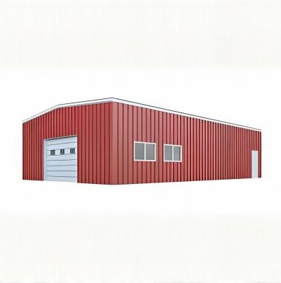 China Industrial Prefab Metal Building Construction Q235 Q345 Steel Structure Factory Building for sale