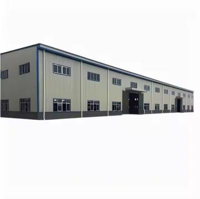 China Prefabricated Multi-storey Building, Industrial Steel Frame Warehouse Constructie Te koop