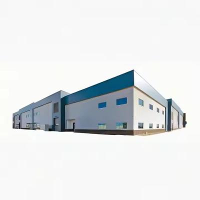 China Edifício de Armazém de Aço Prefabricado Industrial, Oficina de Estruturas Prefabricadas de Aço à venda