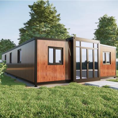 China Schnellbau Stahl Prefab Modular Container Haus, Erweiterbares Prefab Tiny Home zu verkaufen