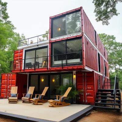 China Foldable Flat Pack Container House , Office Container House Modular Prefabricated House for sale