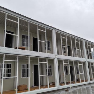 China Customized Expandable Container House 2 Story Container Home Prefabricated For Construction for sale