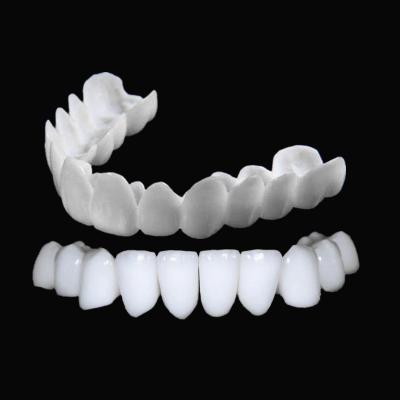 China Vagen Convenient Customized Friendly Stimulant Label False Teeth Bottom Resin Covers Whitening Comfortable Kit Denture Braces for sale