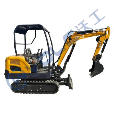 China Construction Material Shops Digging Mini Excavator Factory Multifunctional Hydraulic Crawler Mini Excavator 1800kg for sale