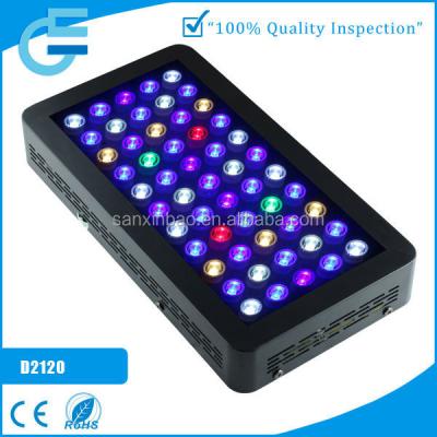 China Coral Reef Promotion Cheap Fish Aquarium Led Aquarium Light D2120 165W Dimmable Led Aquarium Light For Small Aquarium for sale