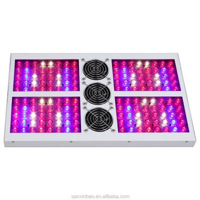 China Aluminum hydroponic indoor led grow lights 600w with 5w chips for medicinal plants for sale