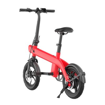 China Poling Mini Folding Bicycle 36V 5.2ah Folding Bicycle Lithium Battery Smart Electric Bicycles High Quality Adult Electric Bicycles Price for sale