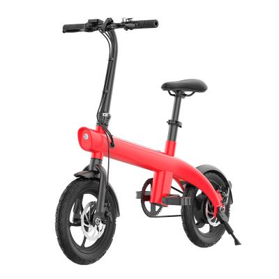 China Poling Folding Factory Price 14 Inches H2 Bike Electric Bicycle 36V/5.2AH Lithium Battery Adult Assisted Electric Bicycle for sale