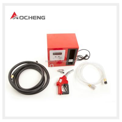 China Other 220V Digital 57LPM Fuel Transfer Station Including Flow Meter Nozzle Hose for sale