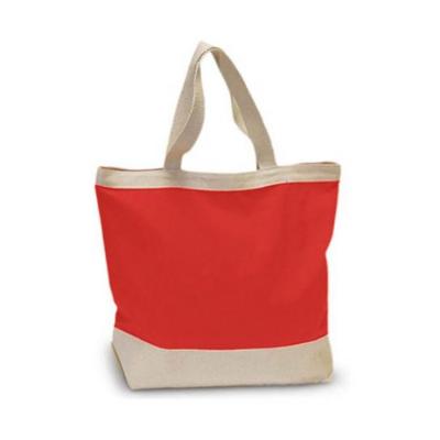 China Cheap Price Standard Size Cotton Bag / Canvas Handled Cotton Tote Bag for sale