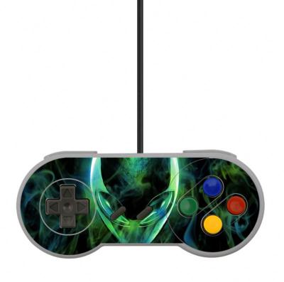 China PVC Skin Sticker Vinyl Decal Cover for Super Nintendo for SNES Controller Decal for sale