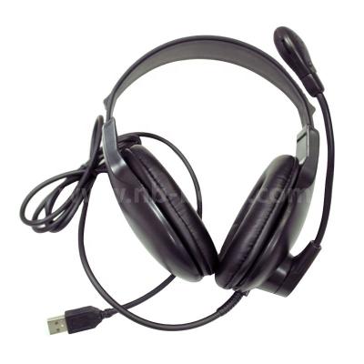 China Headband Fashion Wholesale Headset Wired PC With Mic for sale