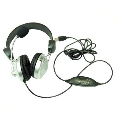 China New BL-1087 headband usb headset with volume for sale