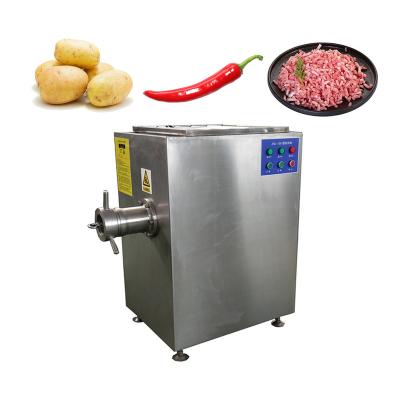 China Commercial Meat Mincer Sausage Maker Stainless Steel Grinder Processing Factory Wholesale Electric Meat Chopper for sale