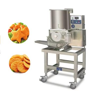 China Hamburger Making Machine Factory Direct Sales 500kg/h High Performance Automatic Burger Patty Meat Cuts Making Machinery for sale