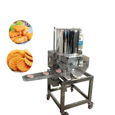 China Low Price Hamburger Making Machine Automatic Hamburger Patty Processing Line Meat Shrimp Steak Forming Machine for sale