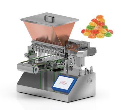 China food & Beverage Factory Easy To Use Fruit Jelly Bean Gummy Candy Depositor Make Machine Production Machine for sale