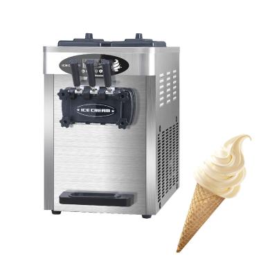 China Commercial Ice Cream Snack Maker Factory Soft Serve Ice Cream Machine For Sale for sale