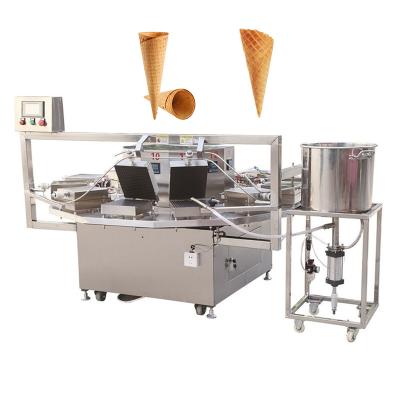 China Pizzelle Maker Factory Price Customize Automatic Ice Cream Waffle Cone Making Machine for sale