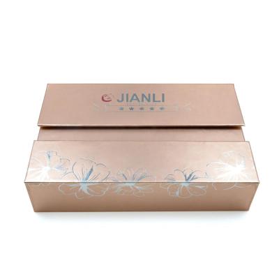 China Factory handmade custom gold foil hot stamping mounted gold paper box for honey bee with logo for sale