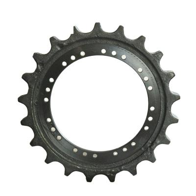 China Mini Excavator China Sprocket Chain Pc50 Pc60-5 Pc60-7 Excavator Sprocket Wheel Roller Idler Sprocket for sale