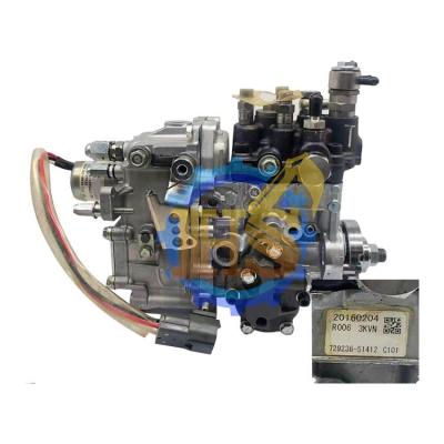 China Building Material Shops HS Machinery Excavator Engine Parts X3 Diesel Engine Fuel Pump 729236-51412 72923651412 for sale