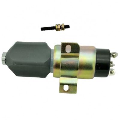 China HS Excavator Machinery Parts Electrical Parts SA-3933-24 Shut Off Solenoid Valve 3864274 24V for sale