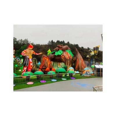 China Attraction And Promotion Outdoor Playground Decoration Various Good Quality Chinese Silk Cloth Lantern for sale