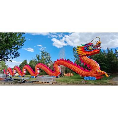 China Outdoor Traditional Attraction And Promotion Quality Assurance Large Festival Animal Lion Lantern Decoration for sale