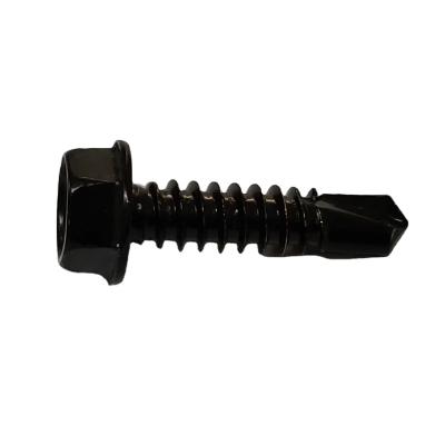 China Factory Wholesale Black Hex Self-Locking Screw Head Screw Bolt for sale