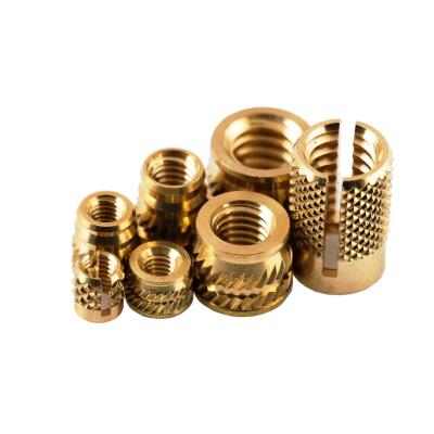 China CNC Machining Brass Knurling Inserts Nut & Blind Threaded Inserts for sale